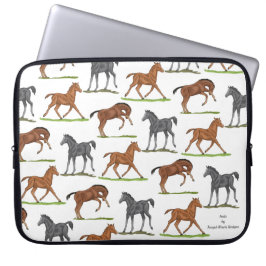 Pferdefoals Laptopschutzhülle