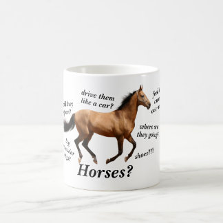 Pferdefragen Tasse