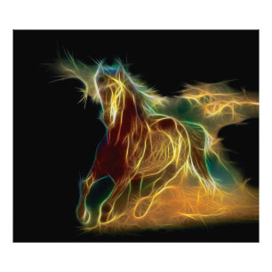 PferdeFraktal Fotodruck