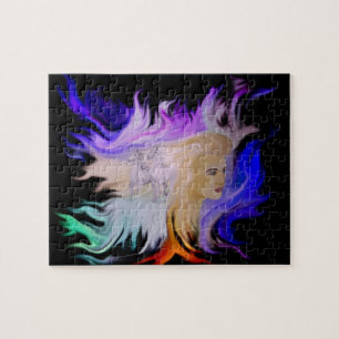 Pferdefrau Puzzle