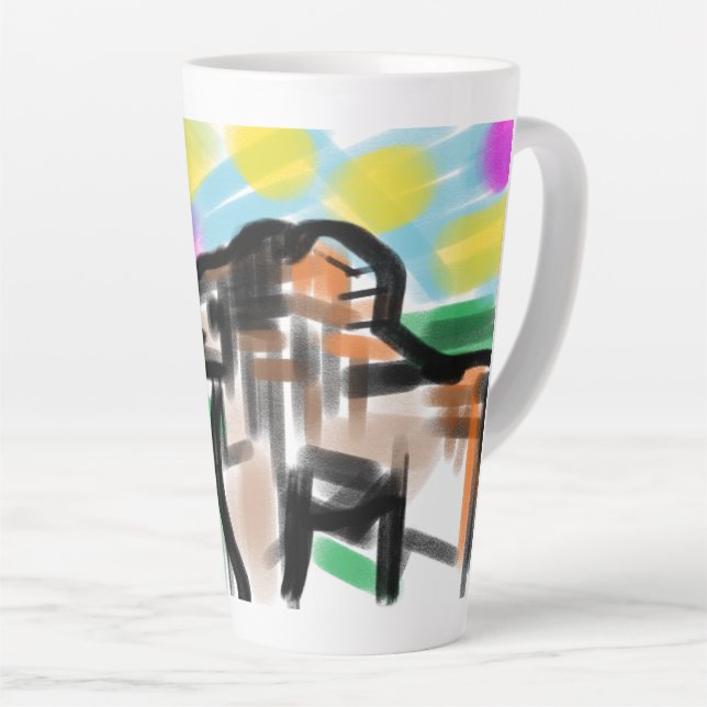 Pferdefreude Milchtasse (Rechte Ecke)