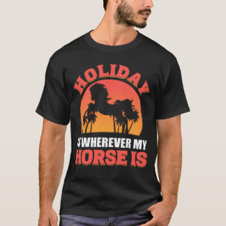 Pferdefreund Reit-Instructor Junge T-Shirt