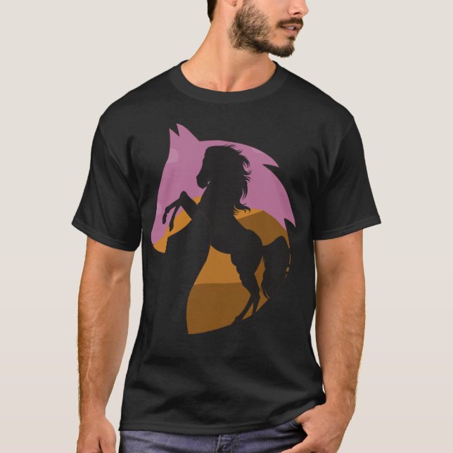 Pferdefreund T-Shirt (Vorderseite)