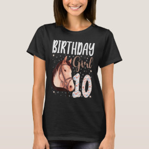 Pferdefreunde 10. Geburtstagskinder B Tag 10 Ye T-Shirt