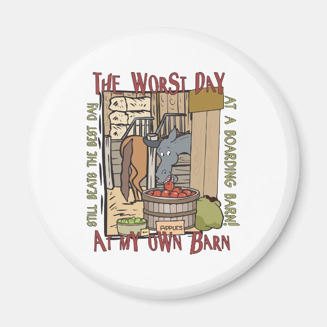 Pferdefreunde Geschenke Magnet (Vorne)