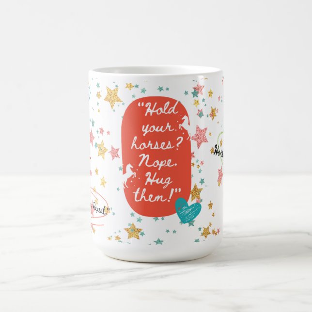 Pferdefreunde Spaß Tasse (Mittel)