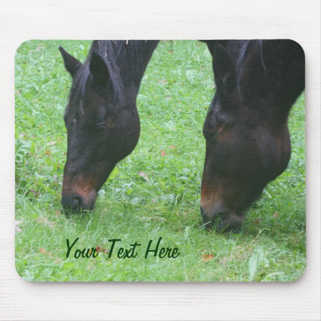 Pferdefreunde Weidetiermousepad Mousepad (Vorne)