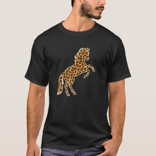 Pferdefüßler Leopard Mädchen Frauen für ihn T-Shirt