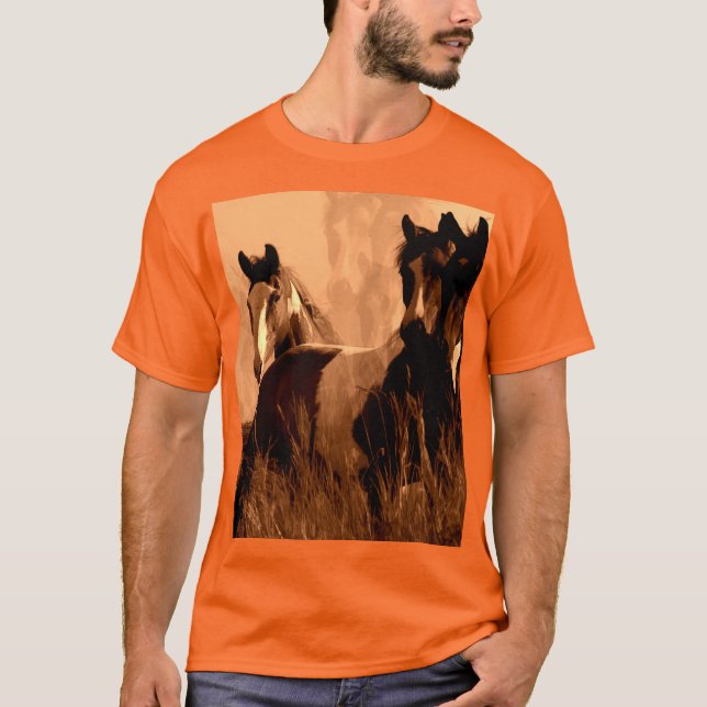 Pferdegeister T-Shirt (Vorderseite)