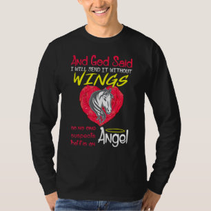 Pferdegel ohne Flügel T-Shirt