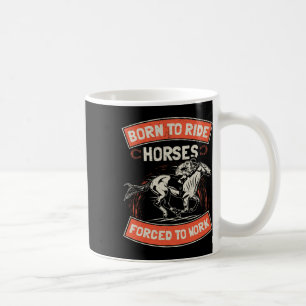 Pferdegeschenk Frauen Reittier Pferderücken R Kaffeetasse