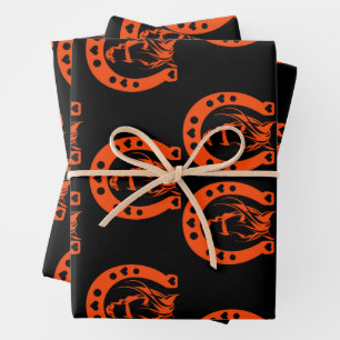 Pferdegeschenk Geschenkpapier Set