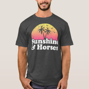 Pferdegeschenk Sonnenschein und Pferde Tank Top
