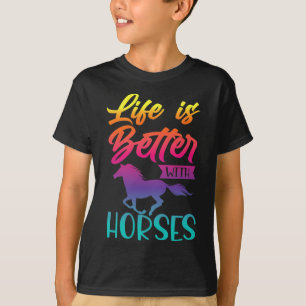 Pferdegeschenke für Mädchen. Reiten2 T-Shirt