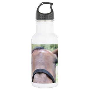 Pferdegesicht Edelstahlflasche
