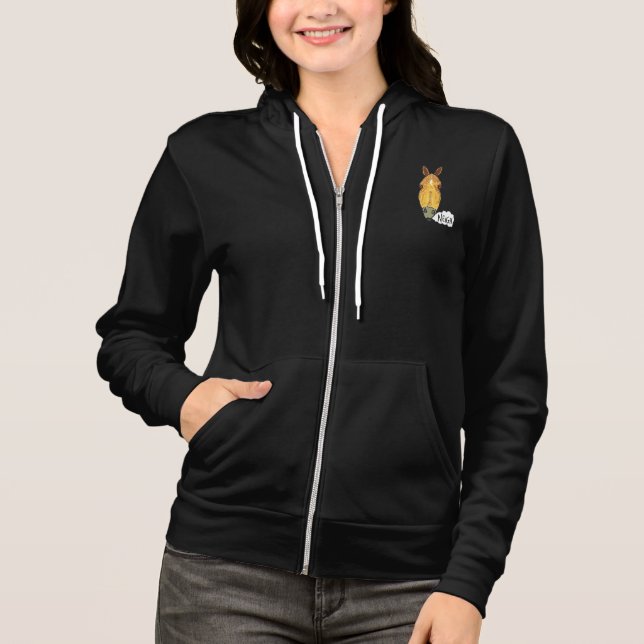 Pferdegesicht Neigh Hoodie (Vorderseite)