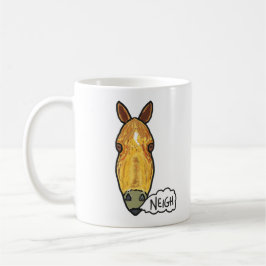 Pferdegesicht Neigh Kaffeetasse