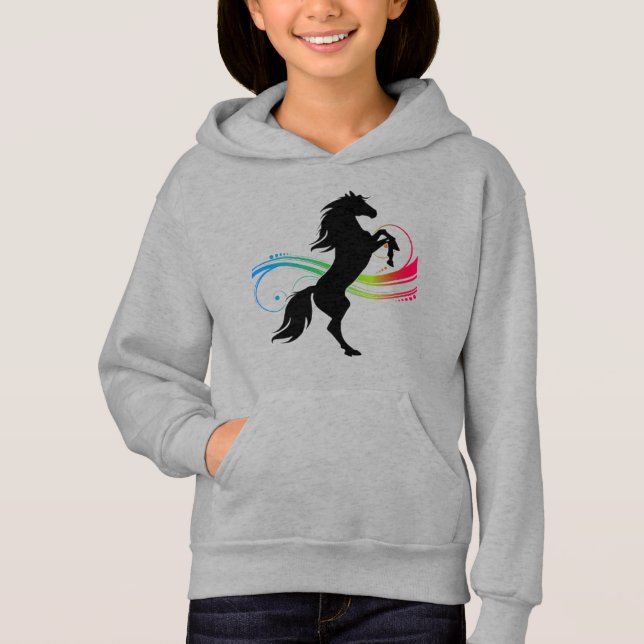 PferdeGirl Hoodie (Vorderseite)