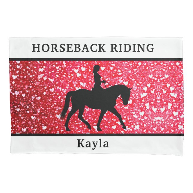 PferdeGirl Kissenbezug (Vorderseite)