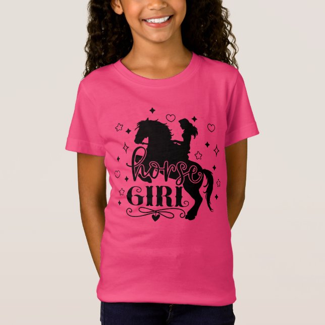 PferdeGirl T-Shirt (Vorderseite)