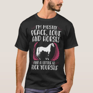 Pferdegrafik für Frauen und Männer T-Shirt