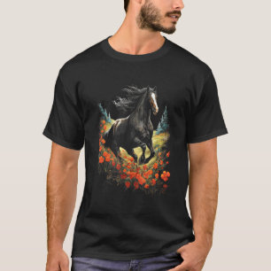 Pferdegrafik T-Shirt