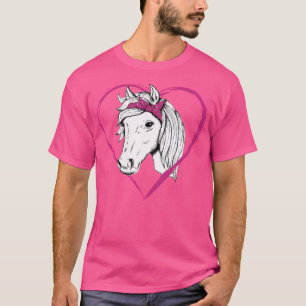 Pferdeherz Reiten Reiten T-Shirt