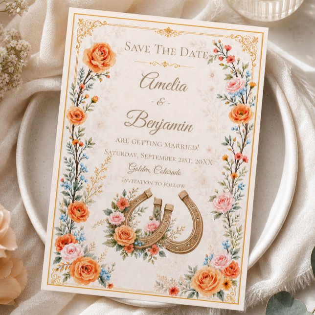 Pferdehochzeit Save The Date (Von Creator hochgeladen)