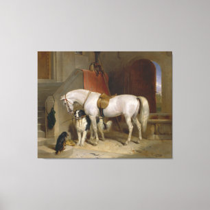 Pferdehunde Lieblinge Malerei Landseer Propert Leinwanddruck