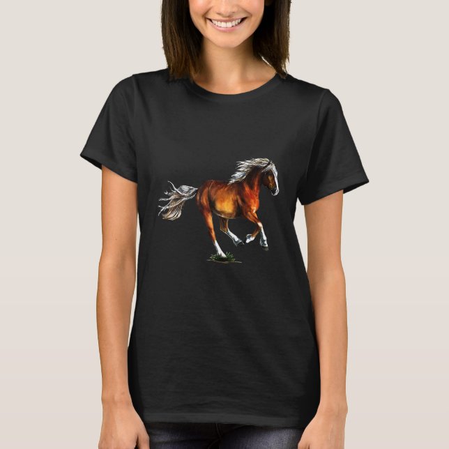 Pferdeidee T-Shirt (Vorderseite)