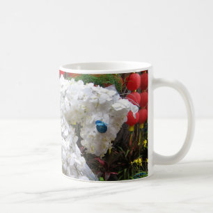 Pferdejahr   春 節 馬 ... Thema chinesische Blume Kaffeetasse
