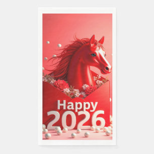 Pferdejahr 2026 serviette