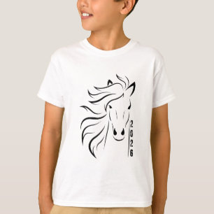 Pferdejahr 2026 T-Shirt