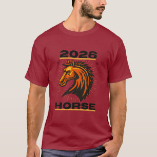 Pferdejahr 2026 T-Shirt