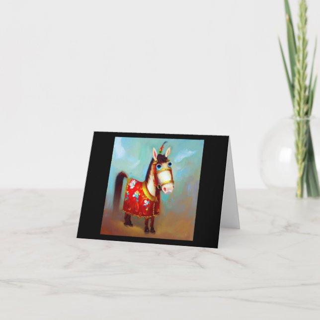 Pferdejahr 8 karte (Vorderseite)