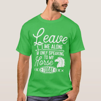 Pferdejunge Redewendungen T-Shirt
