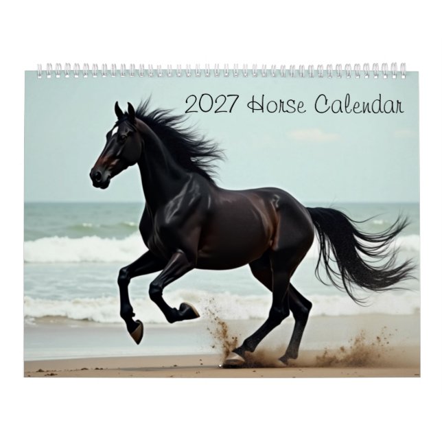 Pferdekalender 2027, Pferd Kalender (Titelbild)