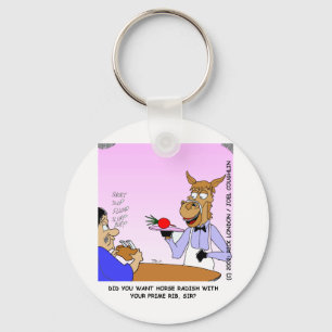 Pferdekellner Cartoon T-Shirts & Geschenke Schlüsselanhänger