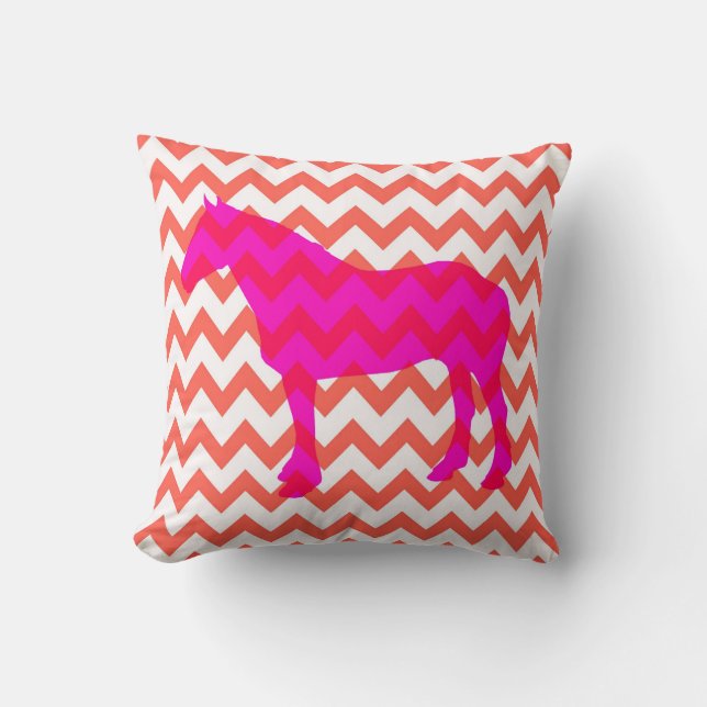 Pferdekissen Kissen (Vorderseite)