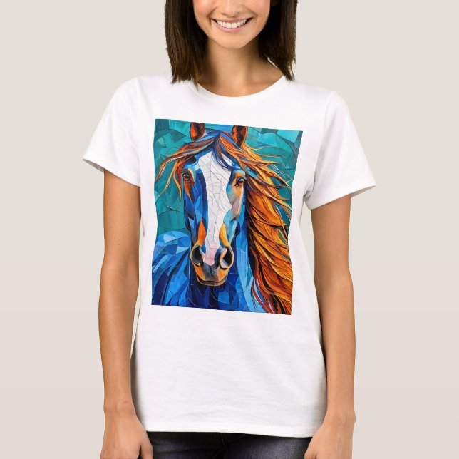 Pferdekleber T-Shirt (Vorderseite)