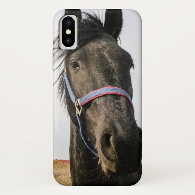 Pferdekopf 007 Case-Mate iPhone hülle (Rückseite)