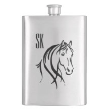 Pferdekopf-Monogramm