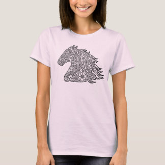Pferdekopf-T-Shirt T-Shirt