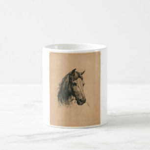 Pferdekopf (von Heywood Hardy) Kaffeetasse