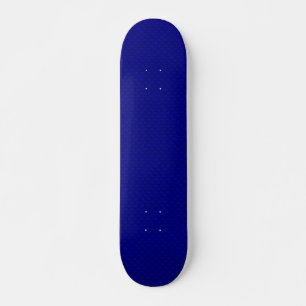 Pferdeköpfe in blauem Artdeco Skateboard