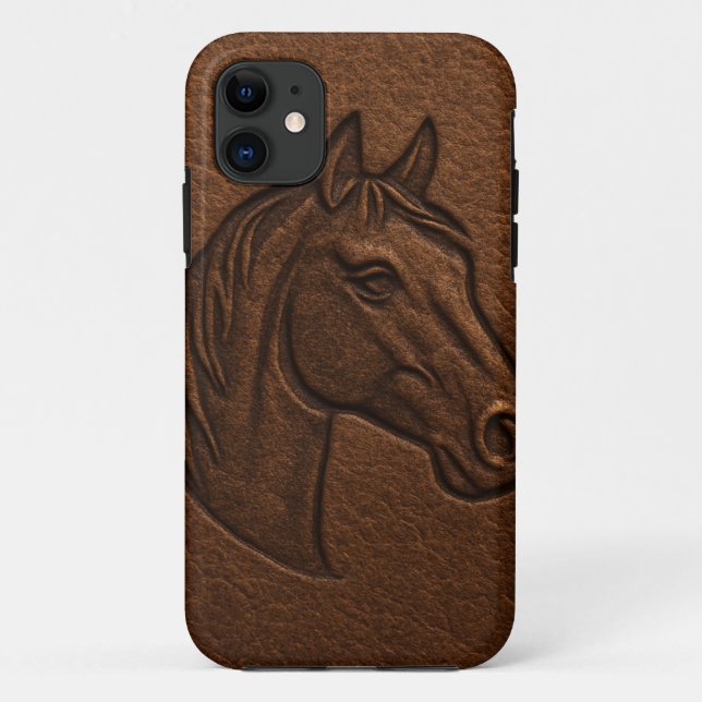 Pferdekopfgehäuse Phone Case (Rückseite)