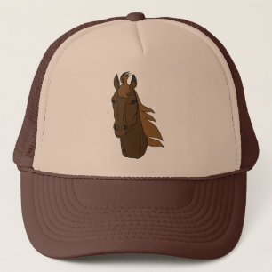 Pferdekopfhaube Truckerkappe