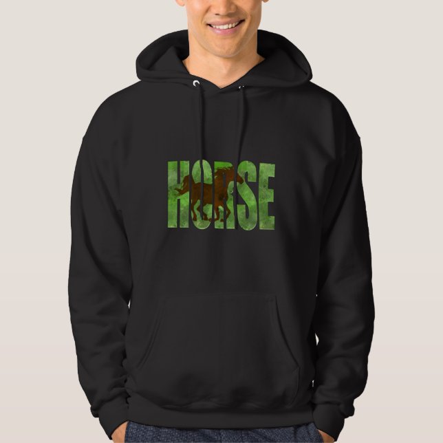 Pferdekraut Hoodie (Vorderseite)