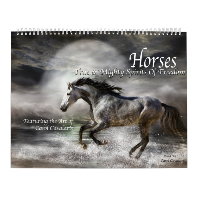 Pferdekunst-Kalender Kalender (Titelbild)