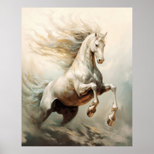 Pferdekunst Poster